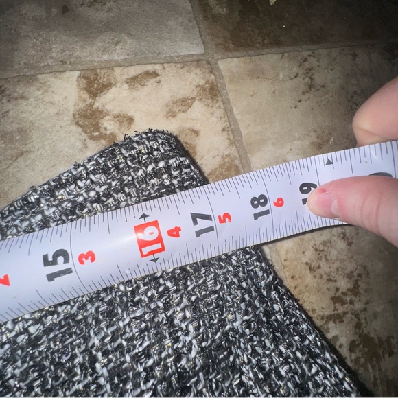 WOMENS TALBOTS HAMPSHIRE ANKLE LENGTH WITH SEQUIN TWEED PARTY NYE PANTS SIZE: 14 - Picture 12 of 15